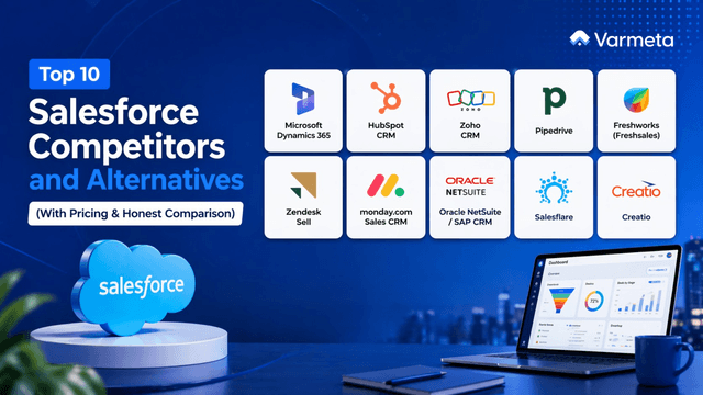 Top 10 Salesforce Competitors and Alternatives (With Pricing & Honest Comparison)