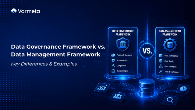 Data Governance Framework vs. Data Management Framework: Key Differences & Examples